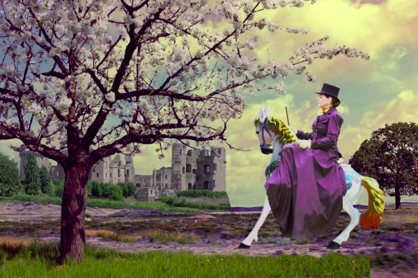 Creation of Lady style riding: Step 10
